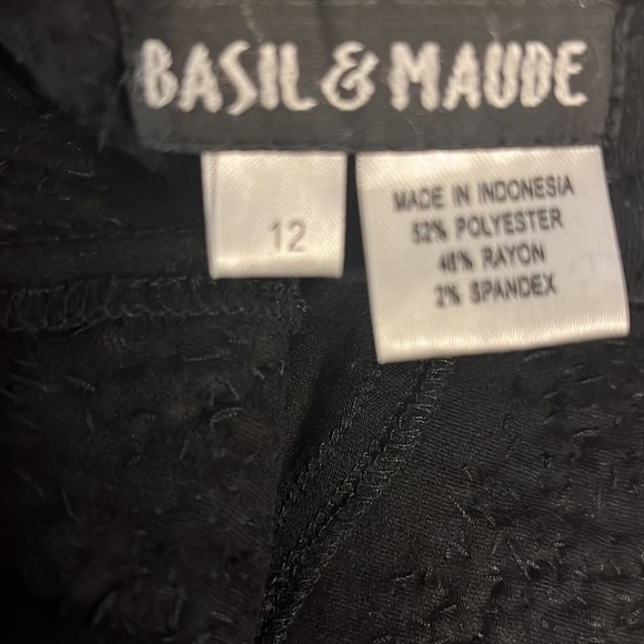 NWT womens size 12 black maxi skirt - Picture 10 of 11